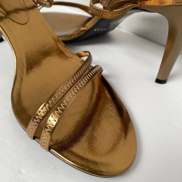 COPY - Nine West Bronzy Strappy Sandals in Size 9M - Picture 4 of 5